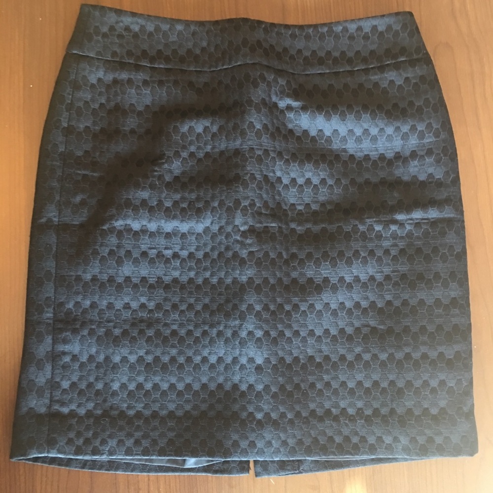 Black Loft Pencil Skirt